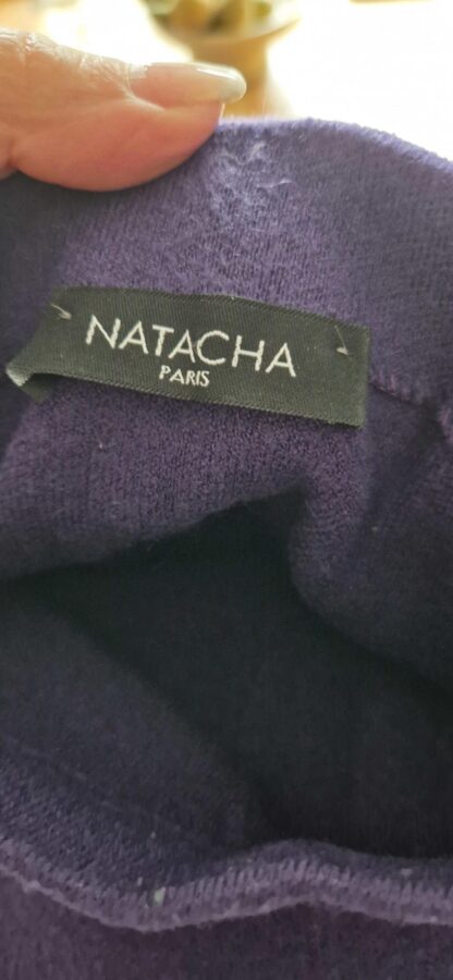 M - Natacha trui paars (1024ab2) - Afbeelding 4