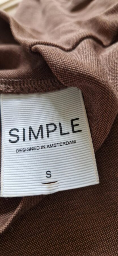 S - Simple truitje bruin (1024ab3) - Afbeelding 4
