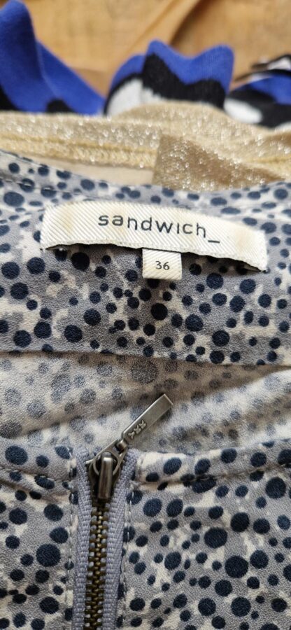 36 - Sandwich tuniek grijs print (1024ab3) - Afbeelding 5