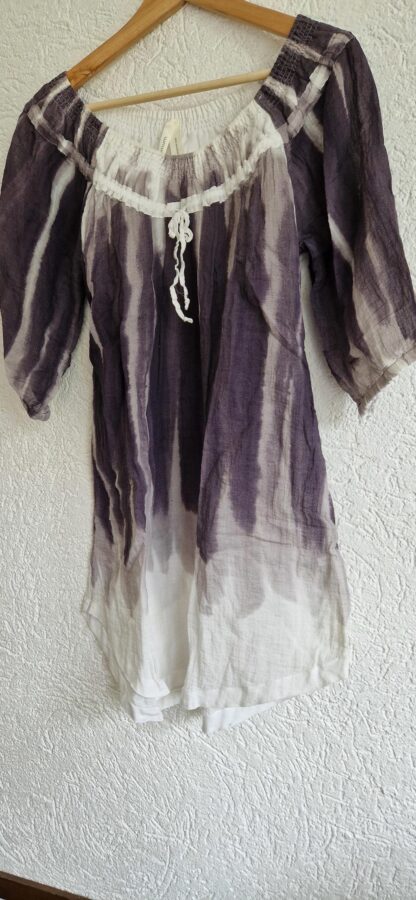 40 - Summum Woman tuniek grijs wit (1024ab4) - Afbeelding 3