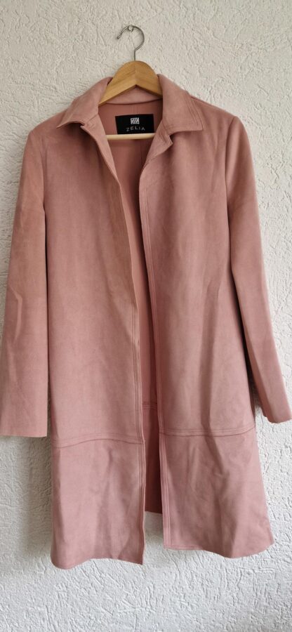S - Zelia jas roze suedelook (1024ab4)