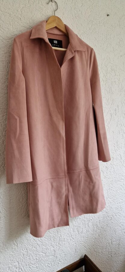 S - Zelia jas roze suedelook (1024ab4) - Afbeelding 3