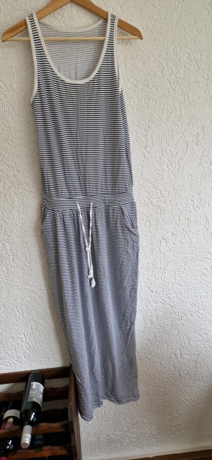 M - Made in Italy maxi-jurk streepjes (1024ab4)