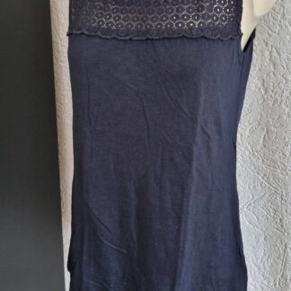 M - Bien Bleu top marineblauw (1024ab4)