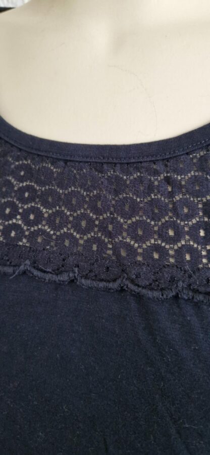 M - Bien Bleu top marineblauw (1024ab4) - Afbeelding 3
