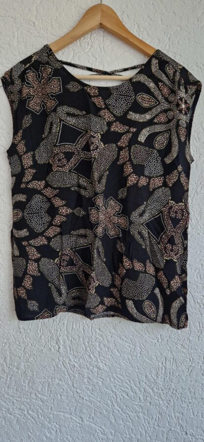 S/M - Top met print viscose (1024ab4) - Afbeelding 3