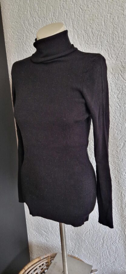 M - Hema coltrui zwart lengte (1024ab4) - Afbeelding 3