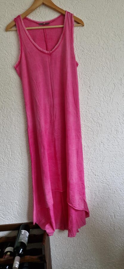 M - Roze jurk katoen (1024ab4)
