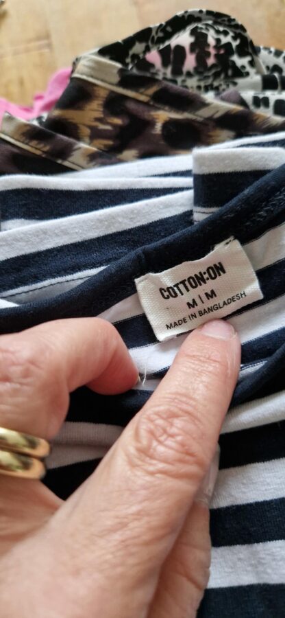 M - Cotton On streep top (1024ab4) - Afbeelding 4