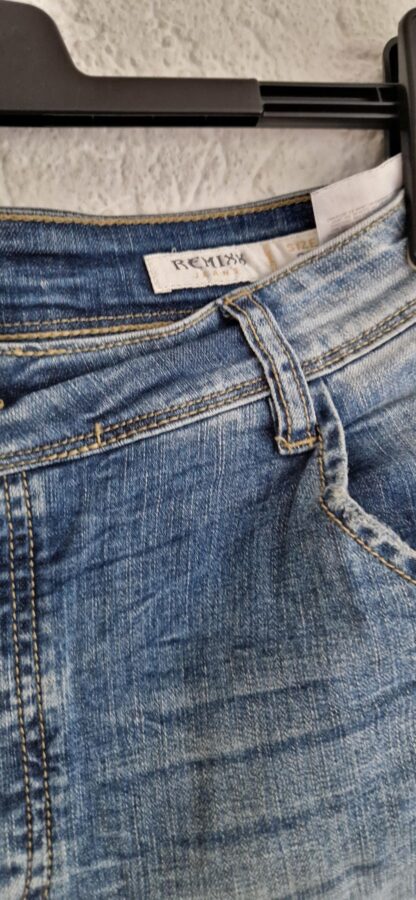 36 - Remixx baggy jeans blauw (1024ab5) - Afbeelding 3
