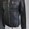 36 - Only vega leren biker jack zwart (1024ab5) - Afbeelding 3