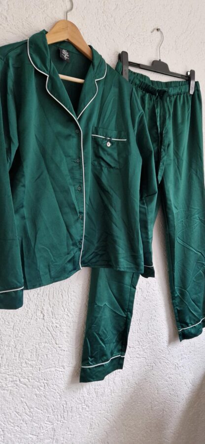M - Sylvie Meis pyjama groen (1024ab5) - Afbeelding 3