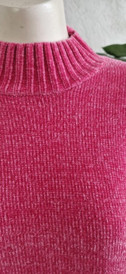 M - FB Sister trui roze chenille (1024kel2) - Afbeelding 3