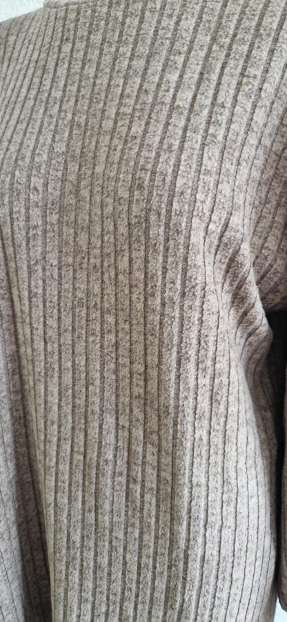 M - Shein trui lichtbruin chenille (1024kel2) - Afbeelding 4