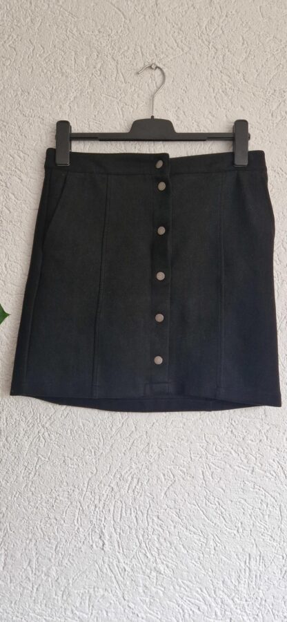M - Vero Moda rok zwart knopen (1024kel1)