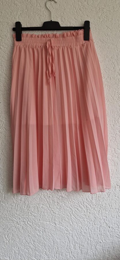 L - Shein rok roze plissé (1024kel1)