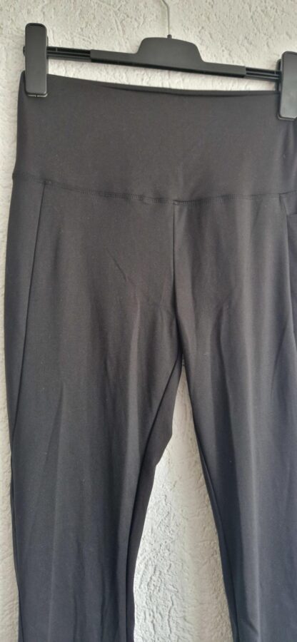 L - Broek in zwart hoge taille (1024kel1) - Afbeelding 3