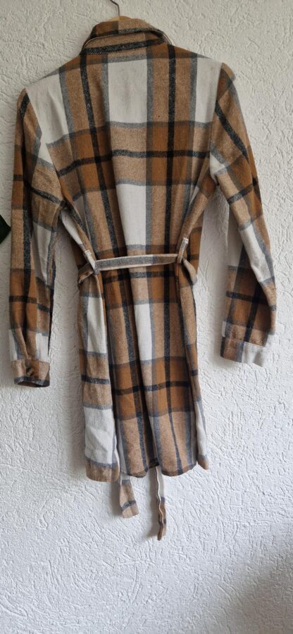 40 - Shein jurk flanel ruit (1024kel1) - Afbeelding 4