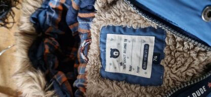 074 - C&A winterjas blauw (1124bak) - Afbeelding 7