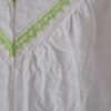 XS - Zara wijde blousetop wit lime (1124bak) - Afbeelding 4