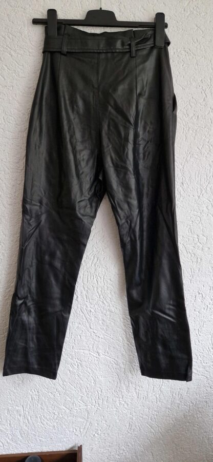 34 - Costes vegan leren broek (1124bak) - Afbeelding 4
