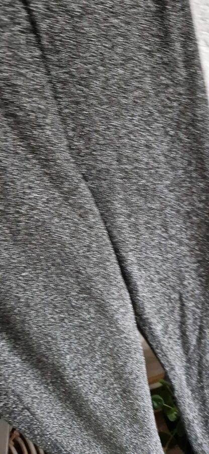 XS - Glitterbroek zilver zwart (0624bak) - Afbeelding 4