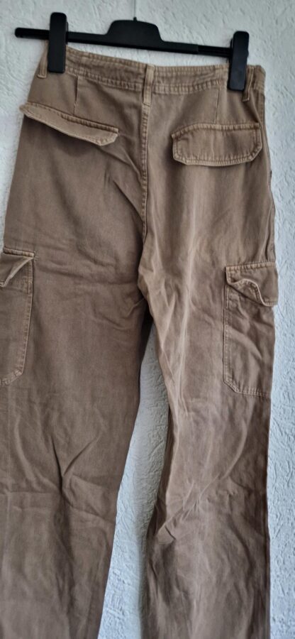 36 - Zara cargo broek khaki (1124bak) - Afbeelding 4