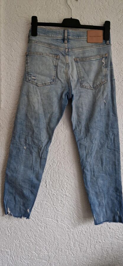 36 - Zara jeans loosefit scheuren (1124bak) - Afbeelding 4