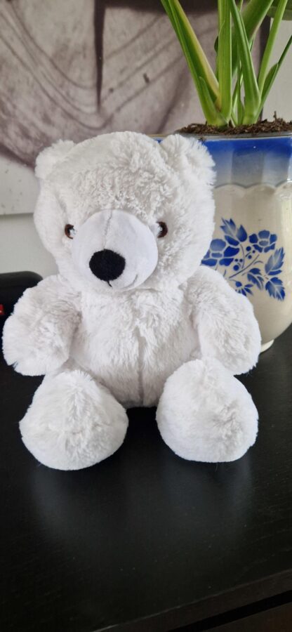 Knuffel wit beertje - Afbeelding 2