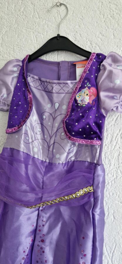 098 - Prinses verkleed jumpsuit nieuw - Afbeelding 4