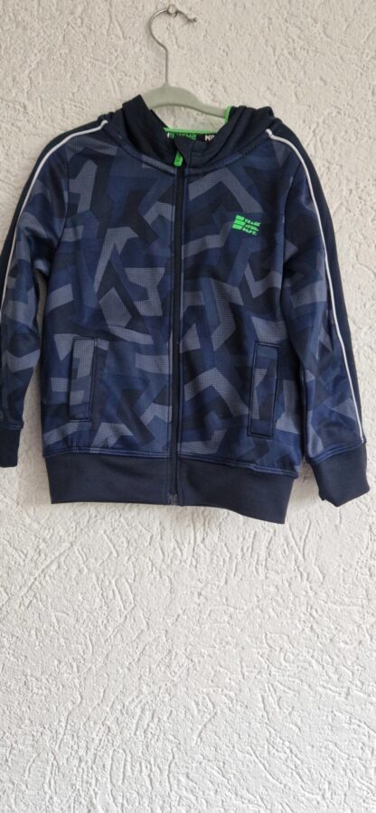 098 104 - WE vest sportief blauw groen (1124natjun)