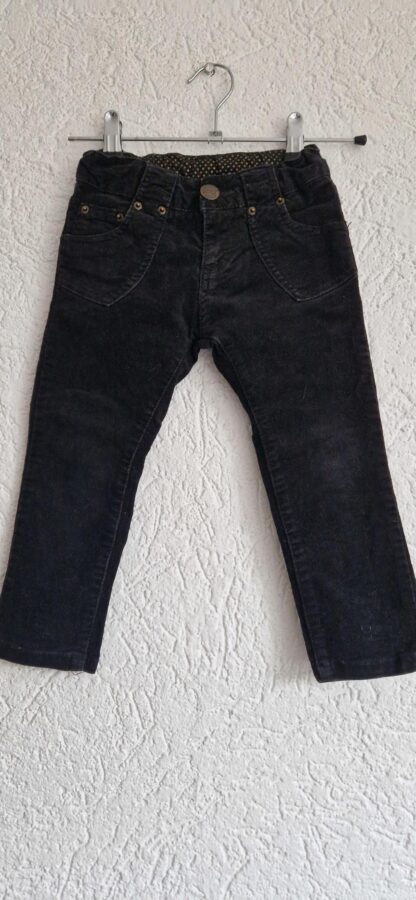 098 - Zara babyrib broek zwart (1124natjun)