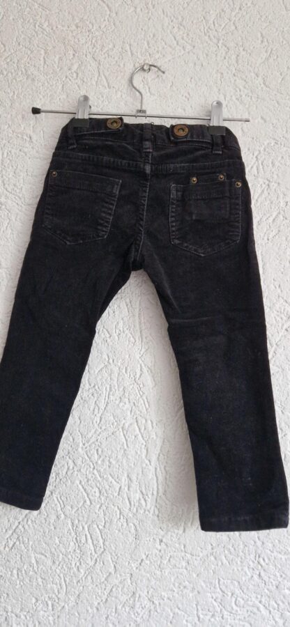 098 - Zara babyrib broek zwart (1124natjun) - Afbeelding 4