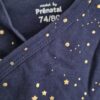 074 80 - Prenatal romper blauw goud (1124natjun) - Afbeelding 3