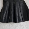 134 - H&M rok vega leer zwart (1124natjun) - Afbeelding 2