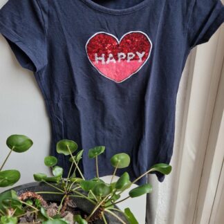 122 128 - Europe Kids shirt happy (1124jac1)