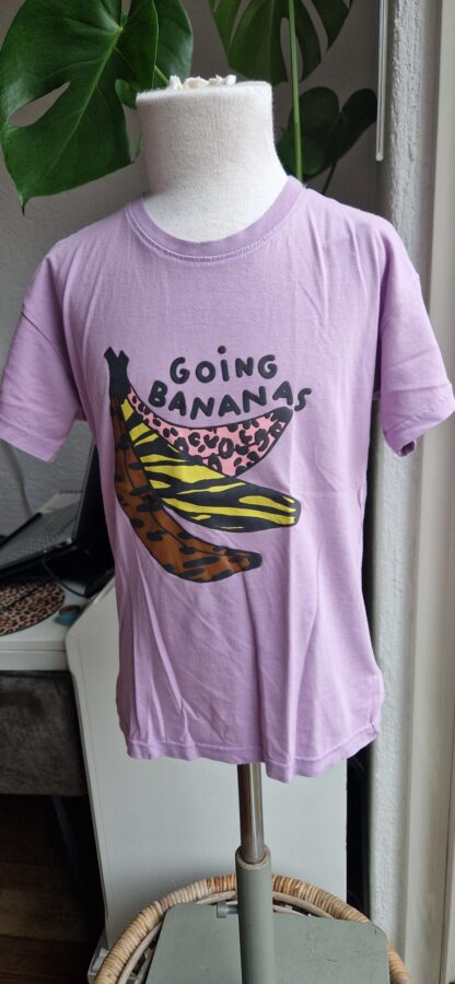 122 - Lindex shirt lila bananas (1124jac1) - Afbeelding 3