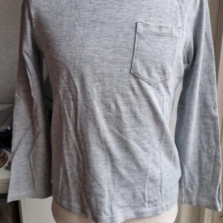 116 - C&A shirt grijs basic (1124jac1)