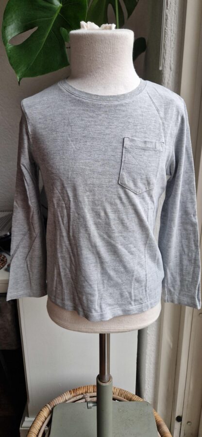 116 - C&A shirt grijs basic (1124jac1)