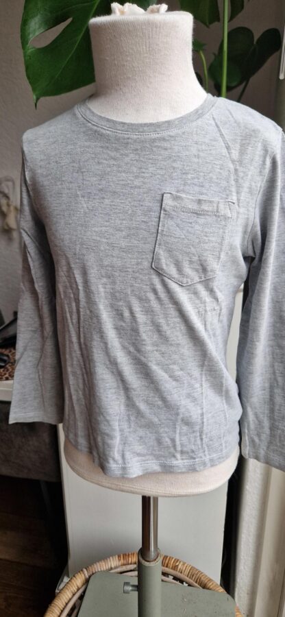 116 - C&A shirt grijs basic (1124jac1) - Afbeelding 3