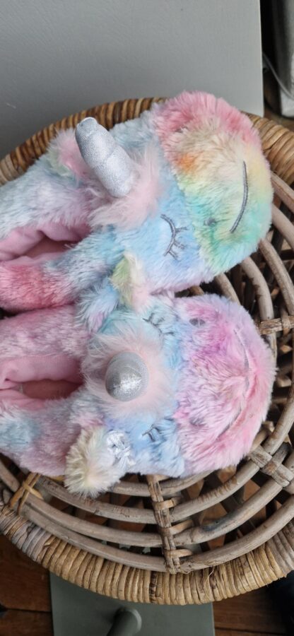 32/33 - Eenhoorn sloffen pastels (1124jac1) - Afbeelding 4