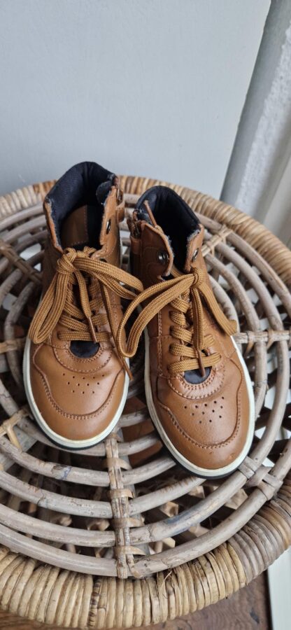 31 - Excellent schoenen bruin leer (1124jac) - Afbeelding 2