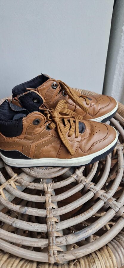 31 - Excellent schoenen bruin leer (1124jac)
