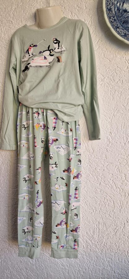 122 128 - Hema pyjama pinquin (1124jac2) - Afbeelding 4