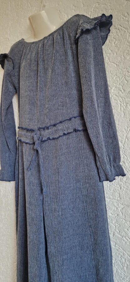 122 128 - Hema jumpsuit blauw (1124jac2) - Afbeelding 5
