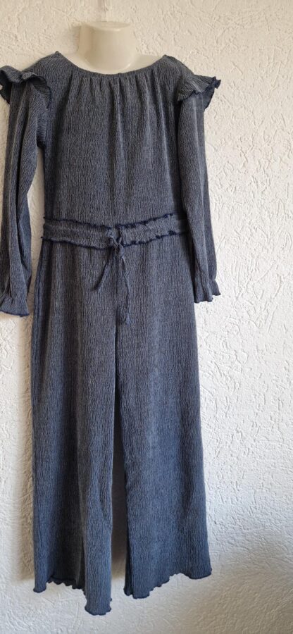 122 128 - Hema jumpsuit blauw (1124jac2) - Afbeelding 6