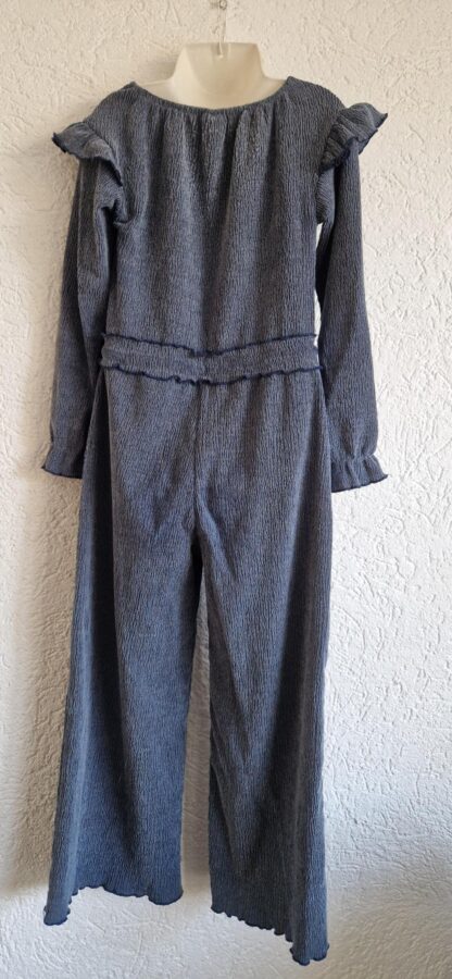 122 128 - Hema jumpsuit blauw (1124jac2) - Afbeelding 7