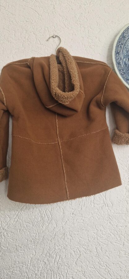 110 - Zara (tussen) jas bruin (1124prv) - Afbeelding 6