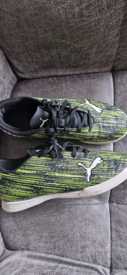 38 - Puma sportschoen lime zwart (1124kh)