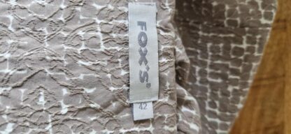 42 - Fox's jurk kiezel print (1224lo2) - Afbeelding 8